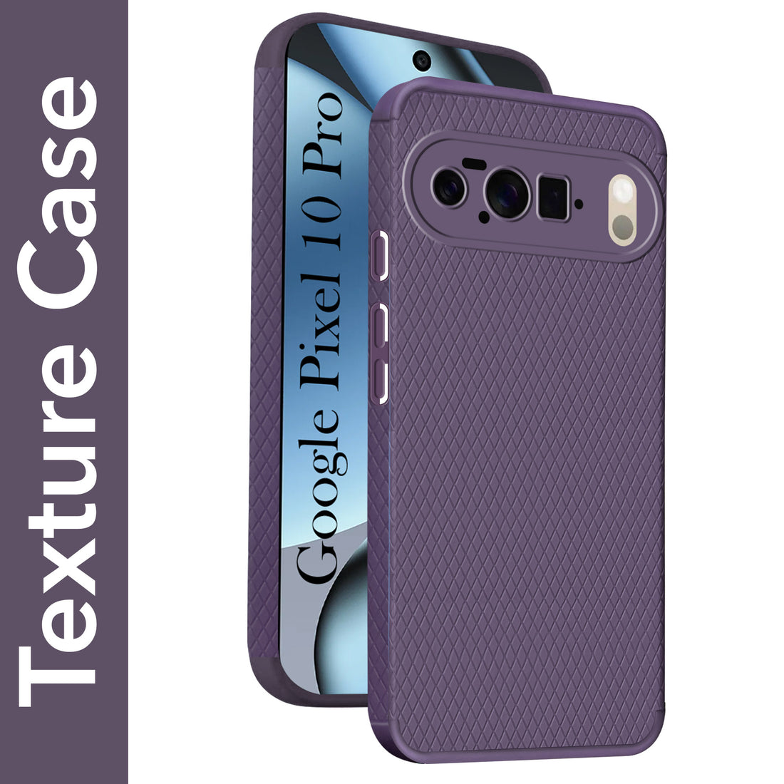 For Google Pixel 10 Pro Back Cover Case (Liquid Silicone | Side Grip | Camera Protection)