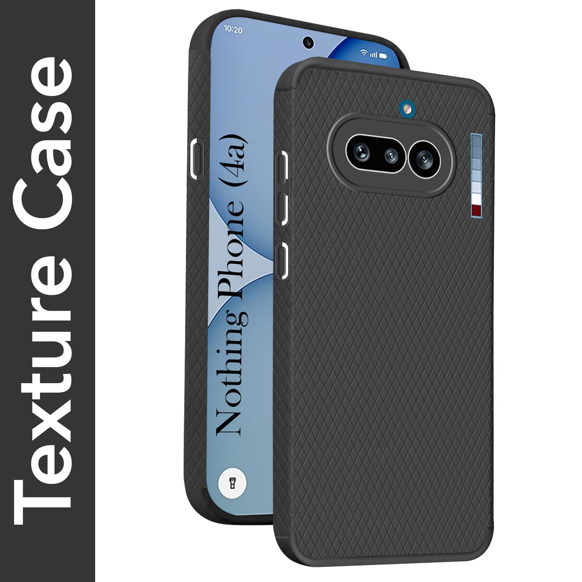 For Nothing Phone 4A 5G Back Cover Case Liquid Silicone (Camera Protection | Side Grip Texture | Soft and Flexible)