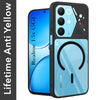 For Realme 15X Back Cover Case Lifetime Anti-Yellow Clear (Camera Protection | Side Grip | Wireless MagSafe Compatible)