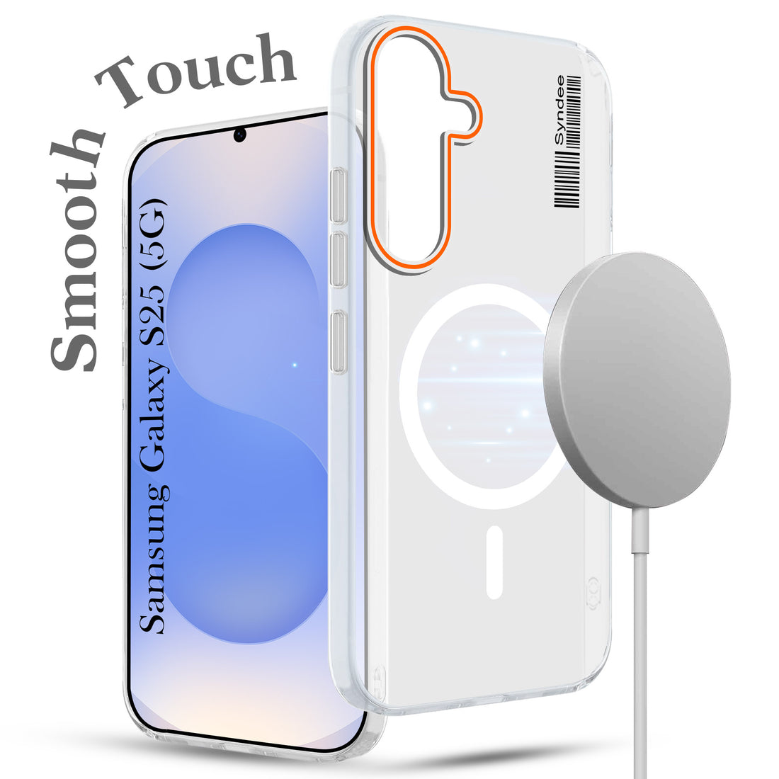 For Samsung Galaxy S25 Back Cover Case (Soft Touch | Camera Bump Protection | MagSafe Compatible | Matte Finish)
