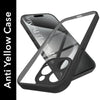 For Apple iPhone 15 Pro Max Back Cover Case Ultra-Hybrid (Lifetime Anti Yellow | Anti Scratch | Crystal Clear Shockproof)