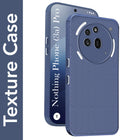 For Nothing Phone 3A Pro 5G Back Cover Case (Liquid Silicone | Side Grip | Camera Protection)