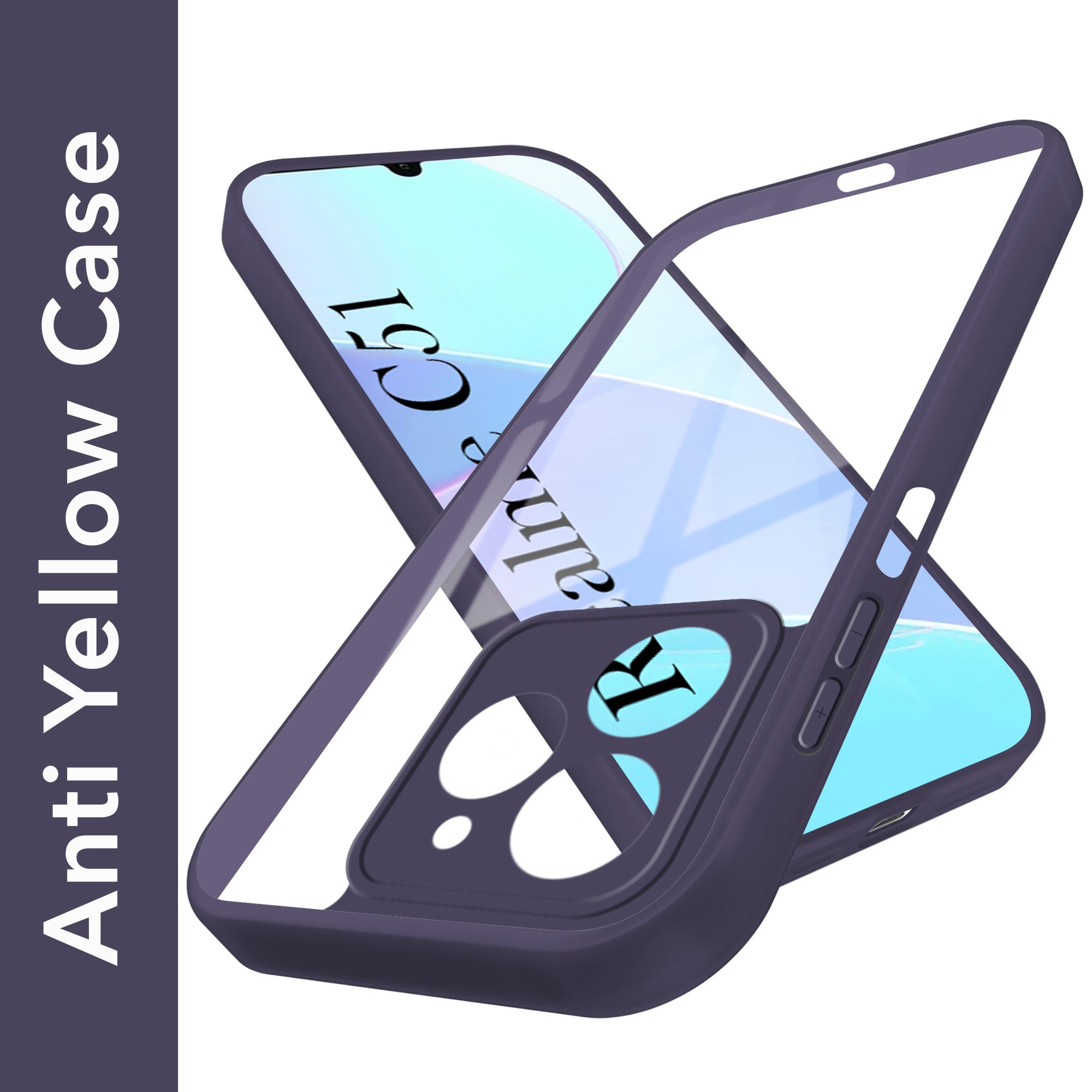 For Realme C51 Back Cover Case Ultra-Hybrid (Lifetime Anti Yellow | Anti Scratch | Crystal Clear Shockproof)
