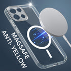 For Oneplus Nord 6 Back Cover Case Lifetime Anti-Yellow MagSafe Compatible Clear (Sleek Hard Crystal | Shockproof and Camera Protection)