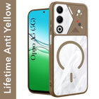 For Oppo A5 5G Back Cover Case Lifetime Anti-Yellow Clear (Camera Protection | Side Grip | Wireless MagSafe Compatible)