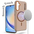 For Samsung Galaxy A34 5G Back Cover Case (Soft Touch | Camera Bump Protection | MagSafe Compatible | Matte Finish)