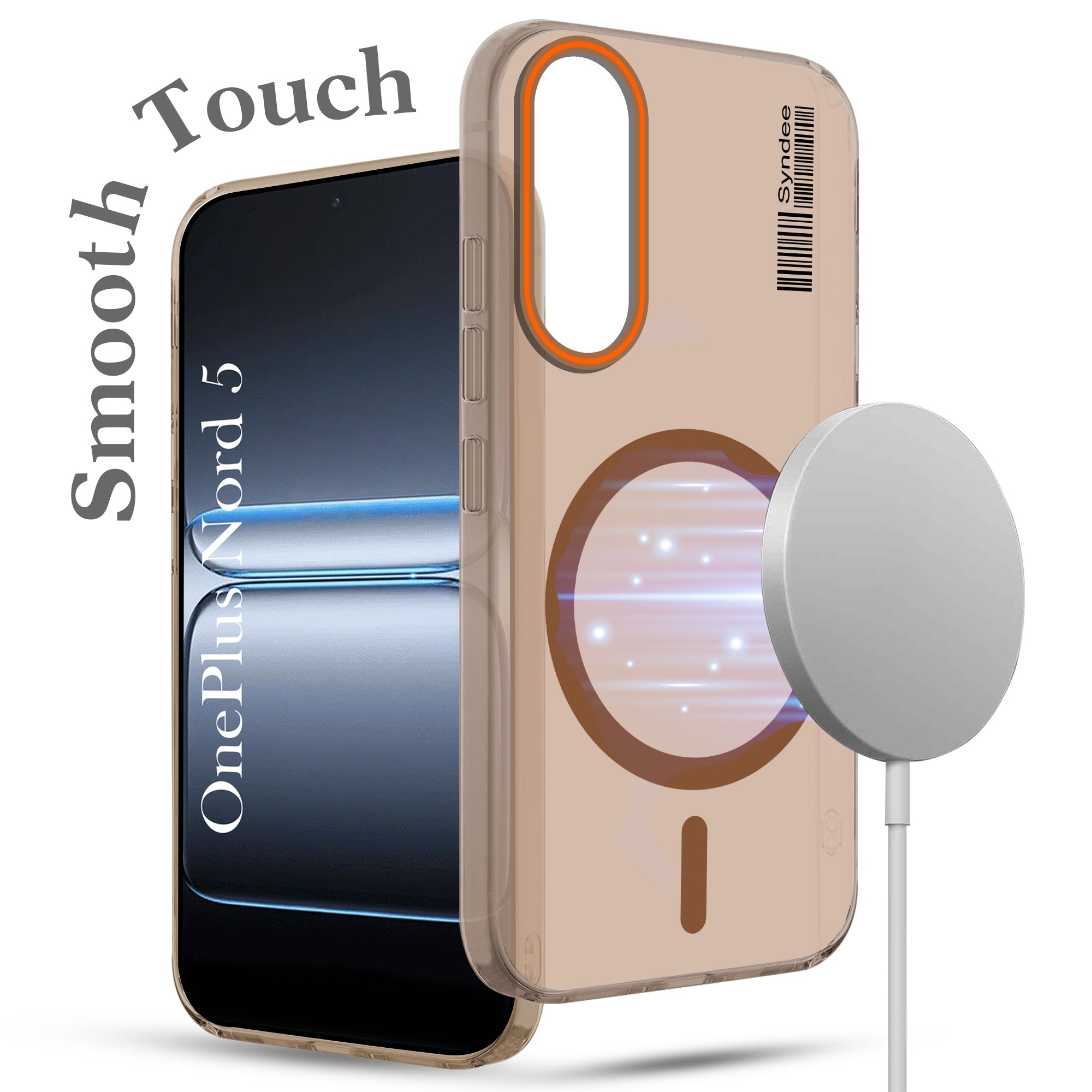 For Oneplus Nord 5 Back Cover Case (Soft Touch | Camera Bump Protection | MagSafe Compatible | Matte Finish)