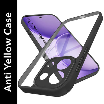 For Oppo Reno 16C 5G Back Cover Case Ultra-Hybrid (Lifetime Anti Yellow | Anti Scratch | Crystal Clear Shockproof)