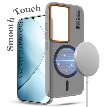 For Vivo V29 | Vivo V29 Pro 5G Back Cover Case (Soft Touch | Camera Bump Protection | MagSafe Compatible | Matte Finish)