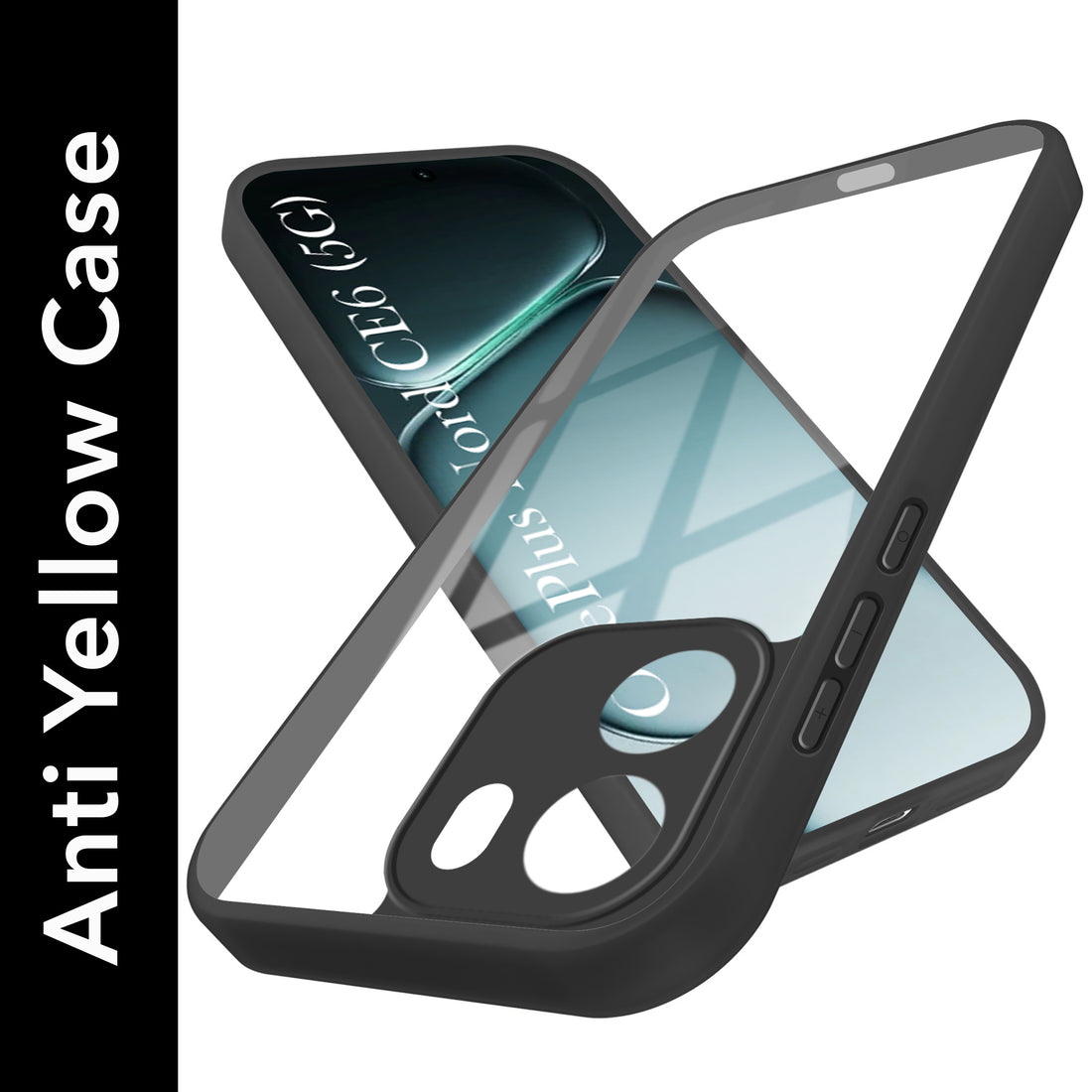 For Oneplus Nord CE 6 Back Cover Case Ultra-Hybrid (Lifetime Anti Yellow | Anti Scratch | Crystal Clear Shockproof)