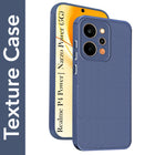 For Realme P4 Power 5G | Realme Narzo Power Back Cover Case Liquid Silicone (Camera Protection | Side Grip Texture | Soft and Flexible)