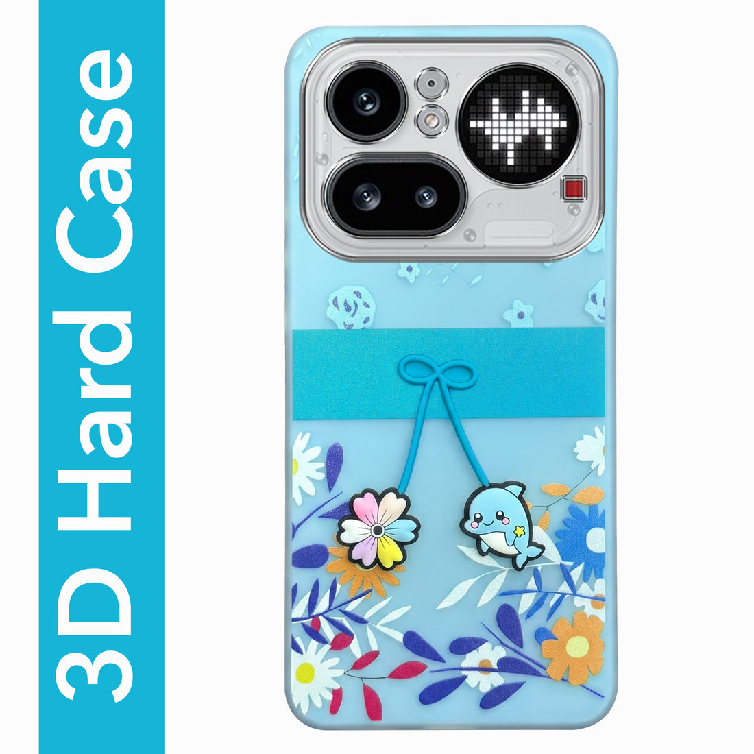 For Nothing Phone 4A Pro 5G Back Cover Case (3D Cute Cartoons | Hard Back Side Soft | Matte Premium Finish | HD Printing)