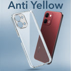 For Vivo Y51 Pro 5G | Vivo T5x Back Cover Case Lifetime Anti-Yellow Clear (Sleek Hard Crystal | Shockproof and Camera Protection)