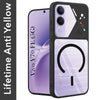 For Vivo V70 FE 5G Back Cover Case Lifetime Anti-Yellow Clear (Camera Protection | Side Grip | Wireless MagSafe Compatible)