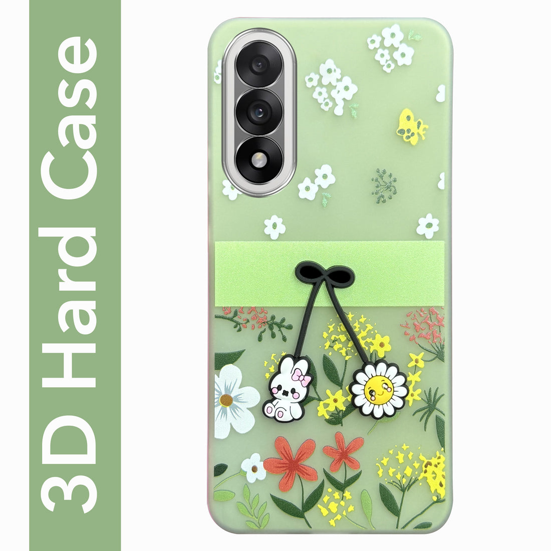 For Oneplus Nord 5 Back Cover Case (3D Cute Cartoons | Hard Back Side Soft | Matte Premium Finish | HD Printing)