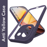 For Vivo iQOO Z9s Pro Ultra-Hybrid Back Cover Case (Lifetime Anti Yellow | Anti Scratch | Crystal Clear Shockproof)