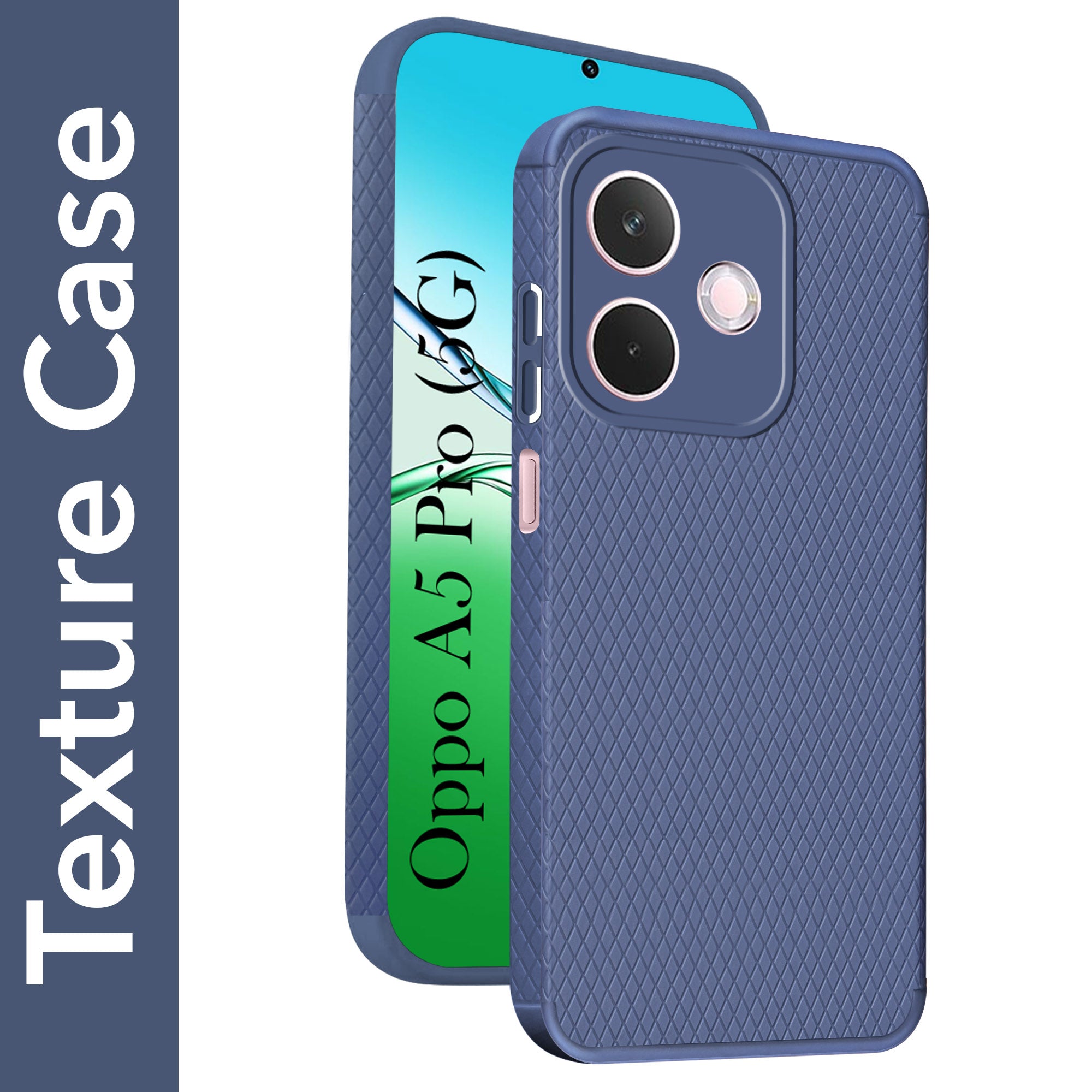 For Oppo A5 Pro Back Cover Case (Liquid Silicone | Side Grip | Camera Protection)