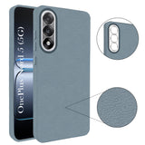 For Oneplus Nord 5 Back Cover Case (Glass Like Camera Protection | Leather Feel | Minimalist Professional Grip)