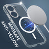 For Poco X7 Pro 5G Back Cover Case Lifetime Anti-Yellow MagSafe Compatible Clear (Sleek Hard Crystal | Shockproof and Camera Protection)
