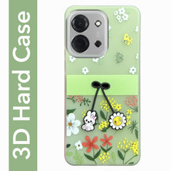 For Poco C85 5G Back Cover Case (3D Cute Cartoons | Hard Back Side Soft | Matte Premium Finish | HD Printing)