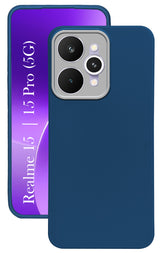 For Realme 15 / Realme 15 Pro Back Cover Case ( Dual Color Matte Finish | Full Camera Protection | Sleek and Professional)