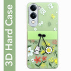 For Vivo iQOO Z10 Lite Back Cover Case (3D Cute Cartoons | Hard Back Side Soft | Matte Premium Finish | HD Printing)
