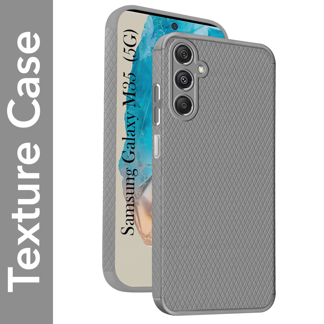 For Samsung Galaxy M35 5G Back Cover ( Silicone Clear Shockproof Case with Camera Protection | Soft and Flexible | Transparent)