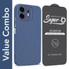 For OnePlus N6 Combo with Back Cover and 9H Tempered Glass (Liquid Silicone | Camera Protection | Oleophobic Coating Screen Glass)