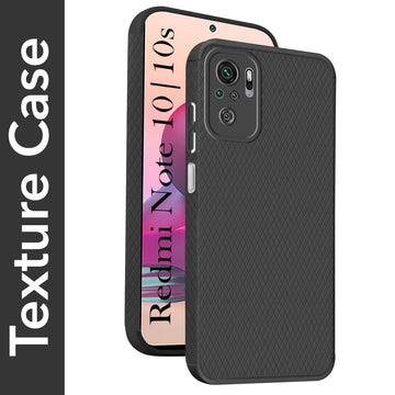 For Xiaomi Mi Redmi Note 10 | Note 10S Back Cover Case (Liquid Silicone | Side Grip | Camera Protection)