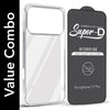 For Apple iPhone 17 Pro Combo with Back Cover and 9H Tempered Glass (Lifetime Anti-Yellow | Sleek Hard Crystal | Oleophobic Coating Screen Glass)