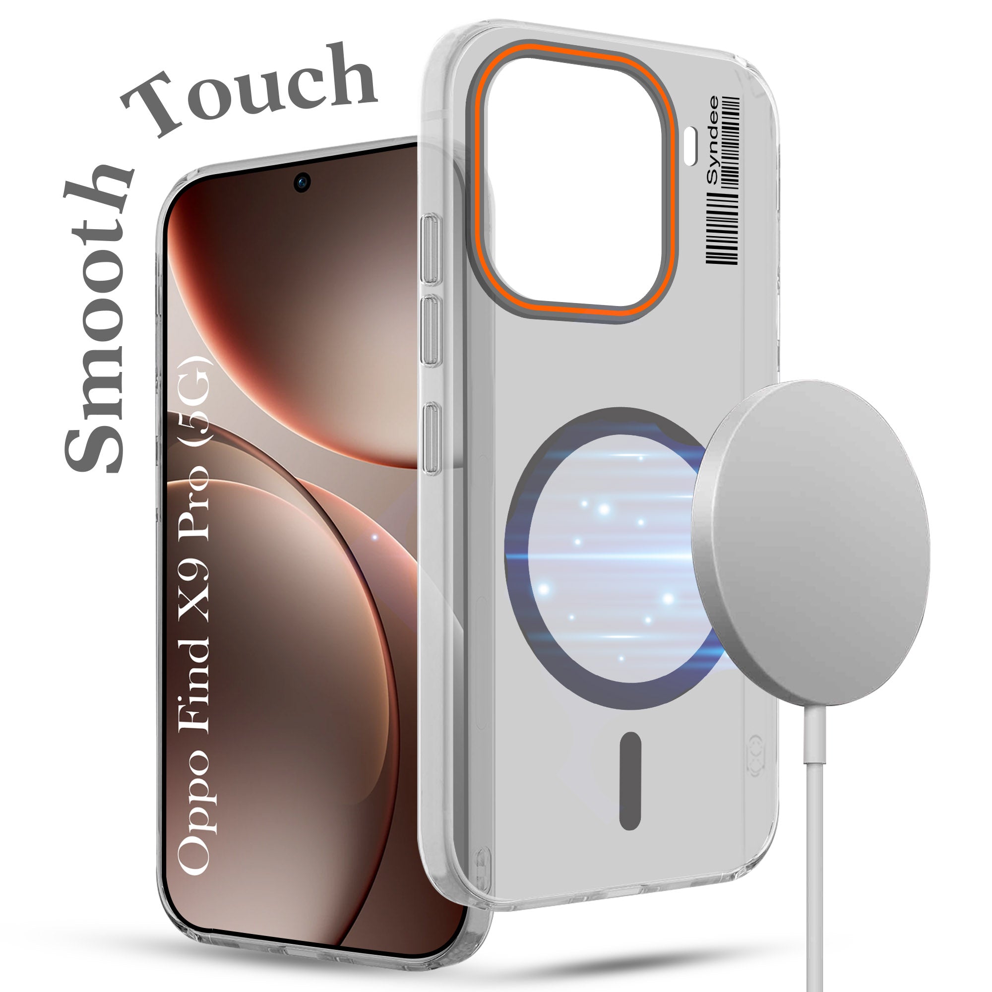 For Oppo Find X9 Pro Back Cover Case (Soft Touch | Camera Bump Protection | MagSafe Compatible | Matte Finish)