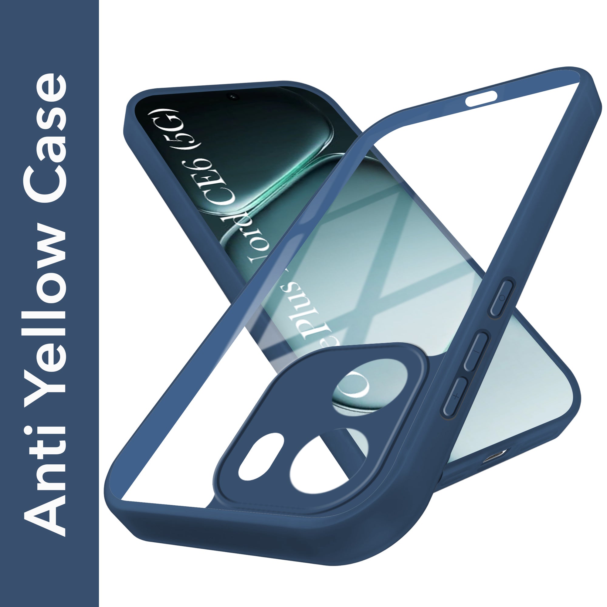 For Oneplus Nord CE 6 Back Cover Case Ultra-Hybrid (Lifetime Anti Yellow | Anti Scratch | Crystal Clear Shockproof)