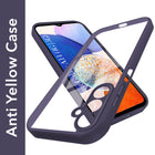 For Samsung Galaxy A14 4G | 5G Back Cover Case Ultra-Hybrid (Lifetime Anti Yellow | Anti Scratch | Crystal Clear Shockproof)