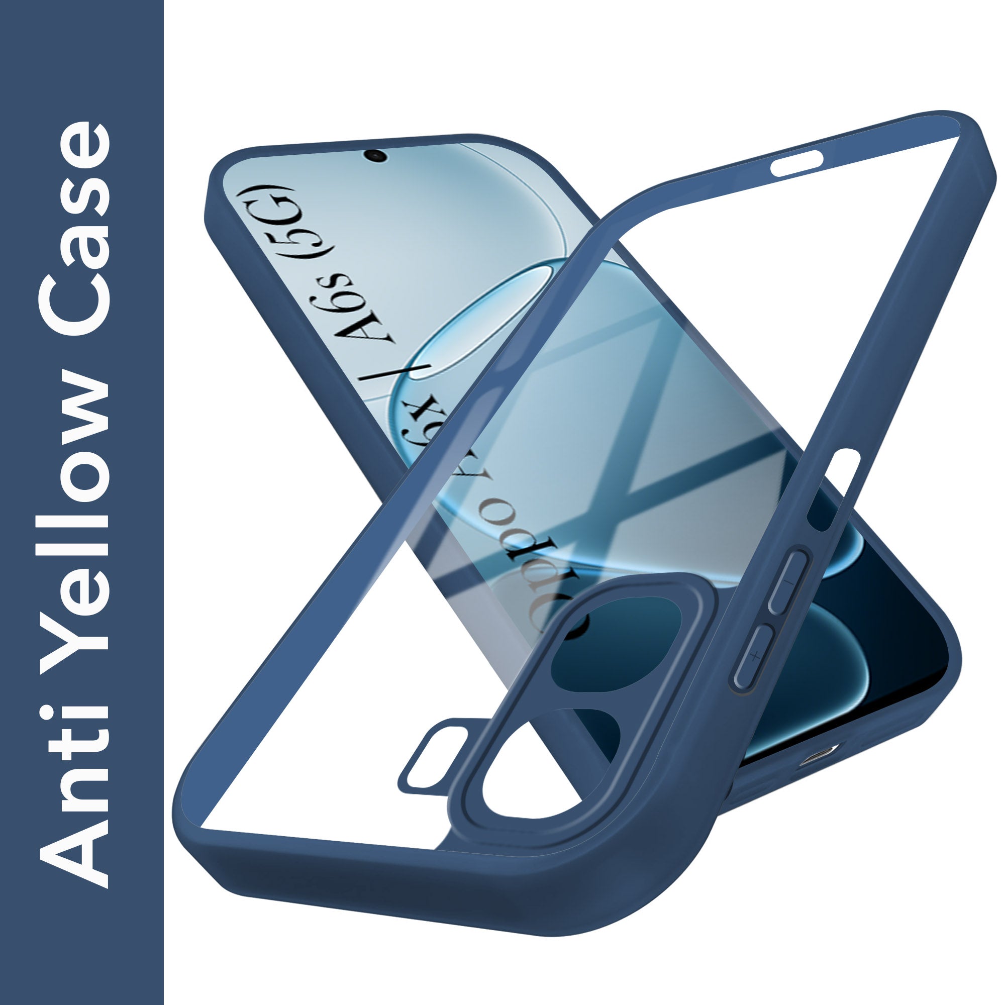 For Oppo A6X | Oppo A6s Back Cover Case Ultra-Hybrid (Lifetime Anti Yellow | Anti Scratch | Crystal Clear Shockproof)