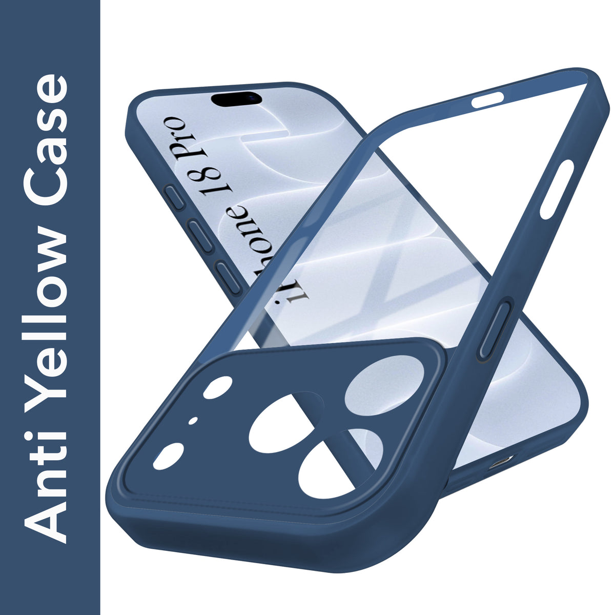 For Apple iPhone 18 Pro Back Cover Case Ultra-Hybrid (Lifetime Anti Yellow | Anti Scratch | Crystal Clear Shockproof)0