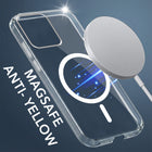 For Realme C30 | C30S Back Cover Case Lifetime Anti-Yellow MagSafe Compatible Clear (Sleek Hard Crystal | Shockproof and Camera Protection)