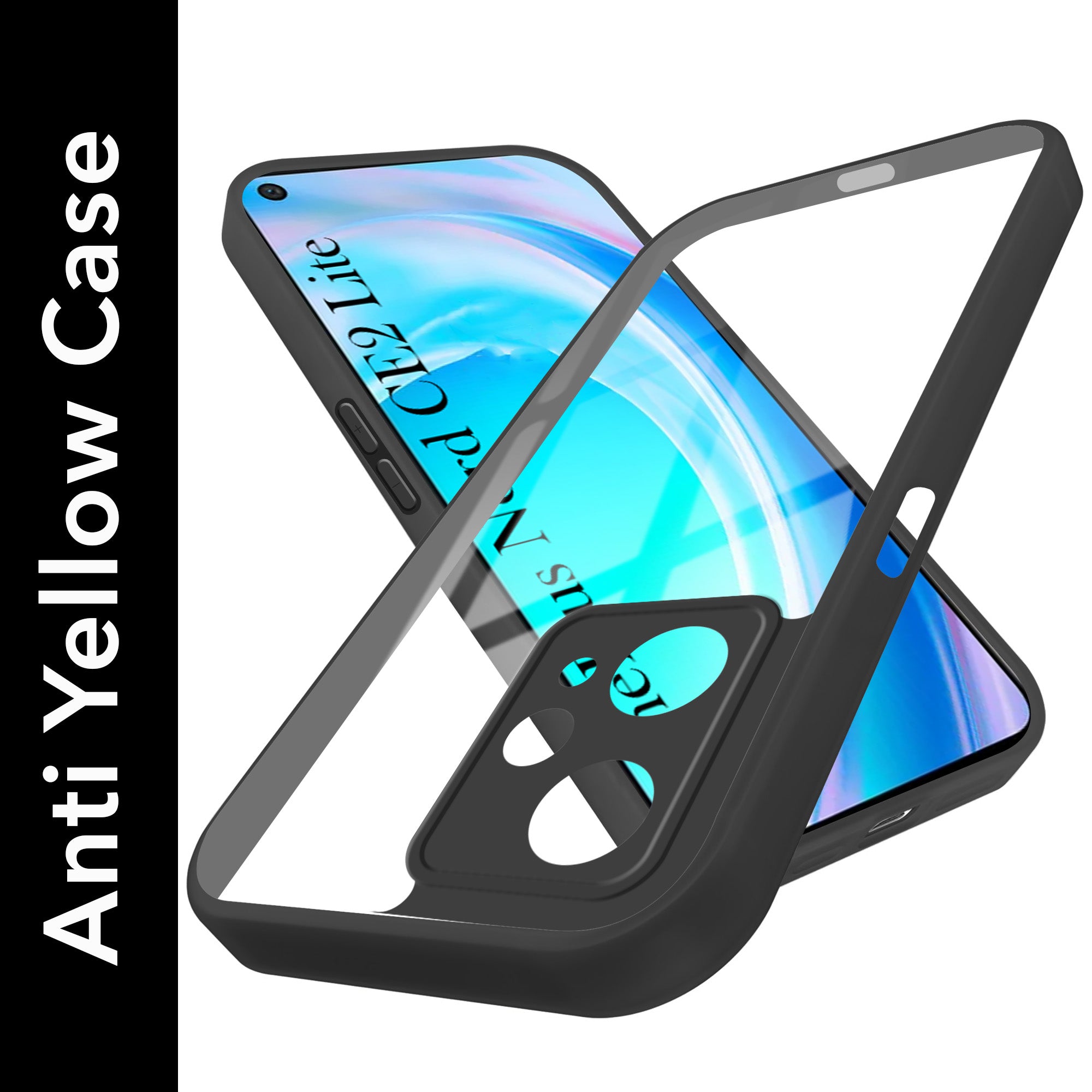 For OnePlus Nord CE 2 Lite 5G Back Cover Case Ultra-Hybrid(Lifetime Anti Yellow | Anti Scratch | Crystal Clear Shockproof)