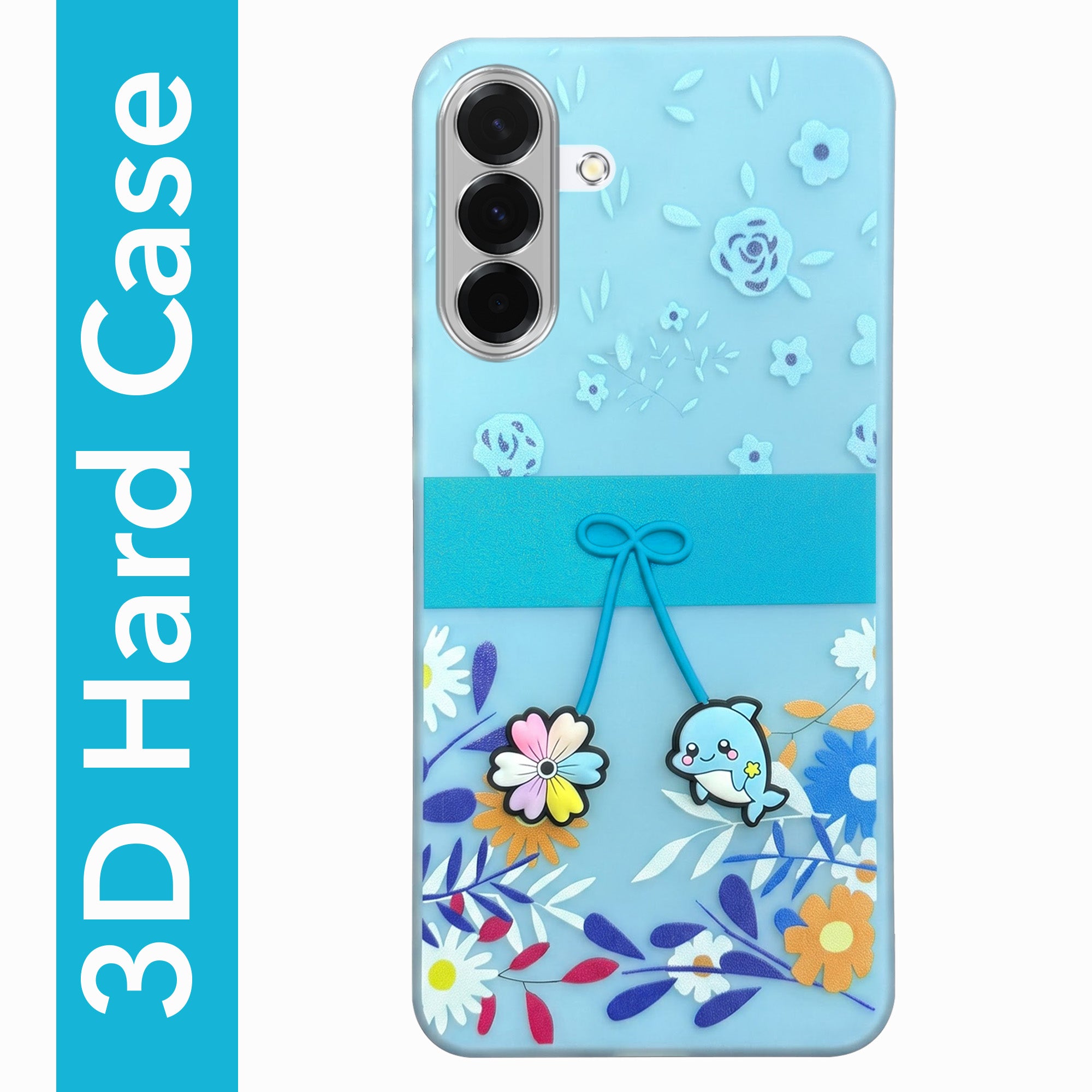 For Samsung Galaxy A36 5G Back Cover Case (3D Cute Cartoons | Hard Back Side Soft | Matte Premium Finish | HD Printing)