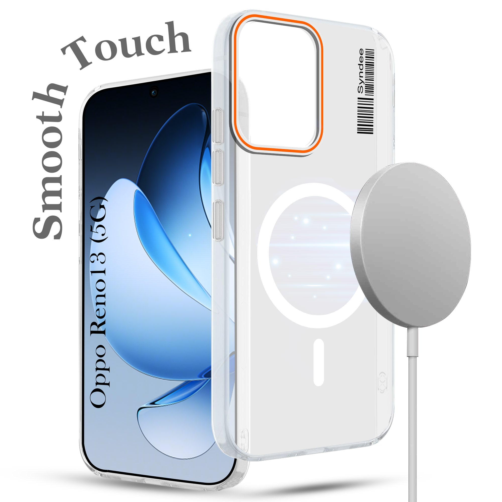 For Oppo Reno13 5G | Oppo Reno 13 5G Back Cover Case (Soft Touch | Camera Bump Protection | MagSafe Compatible | Matte Finish)