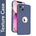 For Apple iPhone 13 Back Cover Case Liquid Silicone (Camera Protection | Side Grip Texture | Soft and Flexible)
