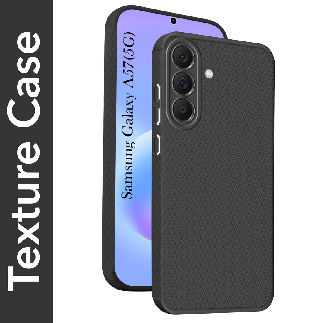For Samsung Galaxy A57 5G Back Cover Case Liquid Silicone (Camera Protection | Side Grip Texture | Soft and Flexible)