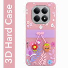 For Poco M8 5G Back Cover Case (3D Cute Cartoons | Hard Back Side Soft | Matte Premium Finish | HD Printing)