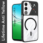 For Oppo A5 5G Back Cover Case Lifetime Anti-Yellow Clear (Camera Protection | Side Grip | Wireless MagSafe Compatible)