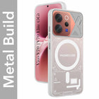 For Vivo V70 | Vivo V70 Elite 5G Metallic Back Cover Case (Metallic Camera Protection & Buttons | Translucent Milky Shade | Hard Polycarbonate)