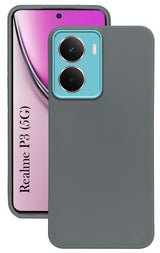 For Realme P3 Back Cover Case ( Dual Color Matte Finish | Full Camera Protection | Sleek and Professional)