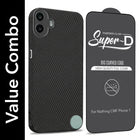 For Nothing CMF Phone 1 Combo with Back Cover and 9H Tempered Glass (Liquid Silicone | Camera Protection | Oleophobic Coating Screen Glass)