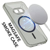 For Nothing Phone 2A 5G Back Cover Case Lifetime Anti-Yellow MagSafe Compatible Clear (Sleek Hard Crystal | Shockproof and Camera Protection)