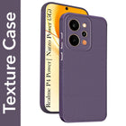 For Realme P4 Power 5G | Realme Narzo Power Back Cover Case Liquid Silicone (Camera Protection | Side Grip Texture | Soft and Flexible)