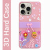 For Apple iPhone 16 Pro Back Cover Case (3D Cute Cartoons | Hard Back Side Soft | Matte Premium Finish | HD Printing)