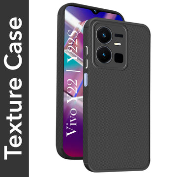 For Vivo Y22 | Vivo Y22s Back Cover Case Liquid Silicone (Camera Protection | Side Grip Texture | Soft and Flexible)